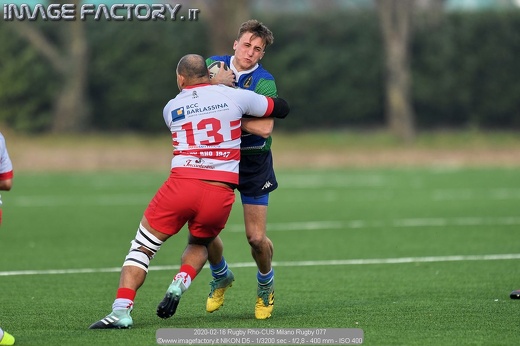 2020-02-16 Rugby Rho-CUS Milano Rugby 077